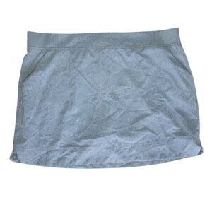 32 Degrees Cool Skort Womens Size XXL Solid All Blue‎ Pull On with Pockets